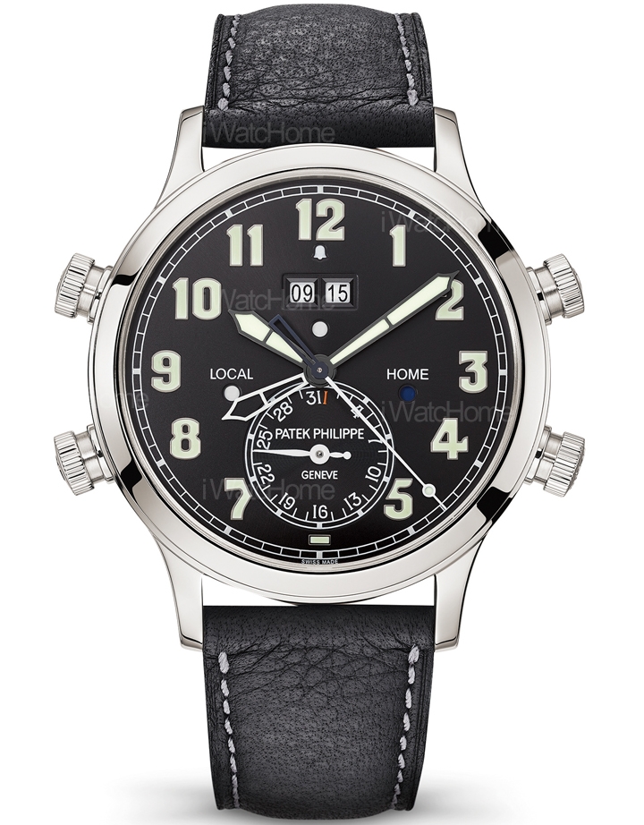 5520P-001兩地時間鬧鈴腕錶